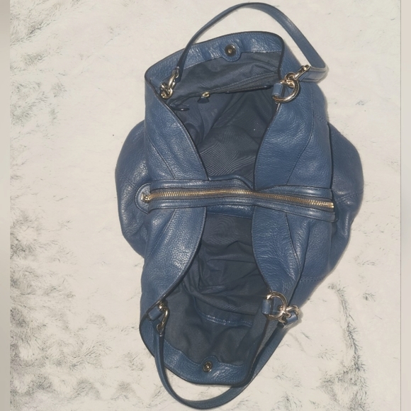 COACH Pebbled Leather Lexi Shoulder Bag - Medium/ Large - Picture 8 of 12